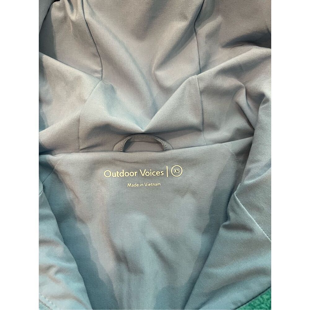 Outdoor Voices Primo Fleece Pullover in Multi Blue Lava Size XS - Picture 5 of 5